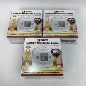 3X - Knox Safety Carbon Monoxide Alarm 10-Year Battery Operated Alerts 7000